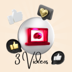 3 videos + editing
